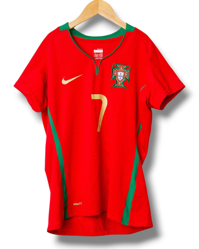 Portugal 2008 Home Ladies Shirt Ronaldo #7 (M)