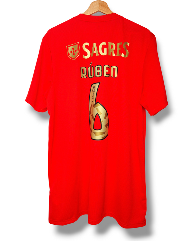 Benfica 2020/2021 Thuis Shirt Ruben Dias #6 (XL)