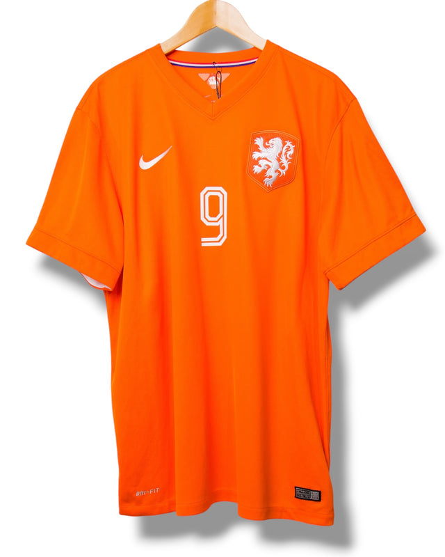 Niederlande 2014 Heimtrikot Van Persie Nr. 9 (XL)