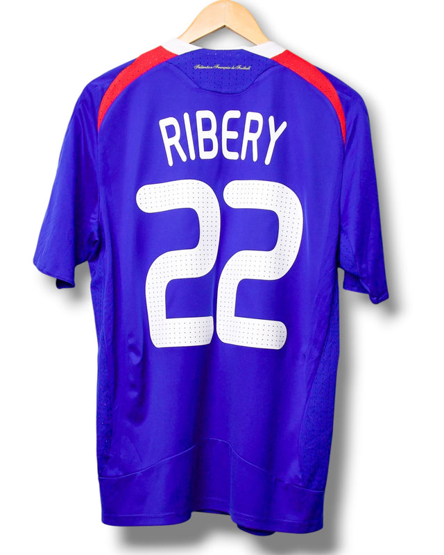 Frankreich 2008 Heim Trikot Ribery #22 (M)