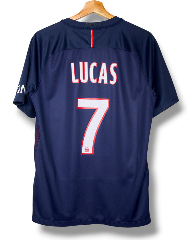 PSG 2016/2017 Home Shirt Lucas #7 (M)