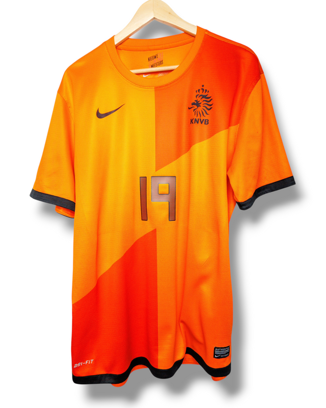 Niederlande 2012 Heimtrikot Van Wolfswinkel #19 (L)