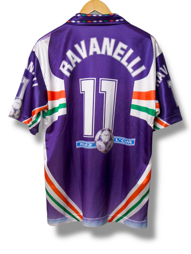 Olympique Marseille 1997-1998 Fan-Trikot Ravanelli #11 (XL)