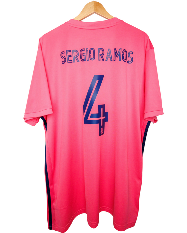 Real Madrid 2020/2021 Away Shirt Sergio Ramos #4 (XXL)