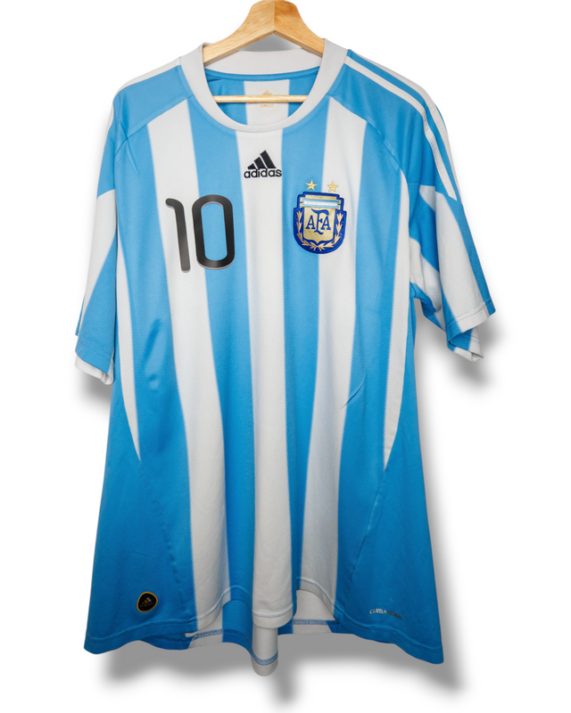 Argentinie 2010 Home Shirt Messi #10 (XL)