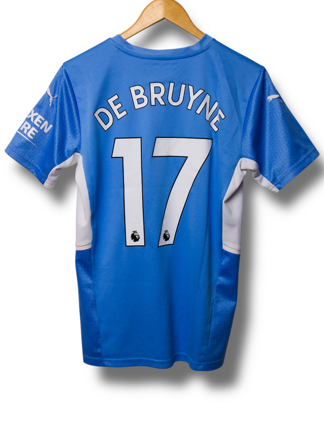 Manchester City 2021/2022 Home Shirt De Bruyne #17 (S)