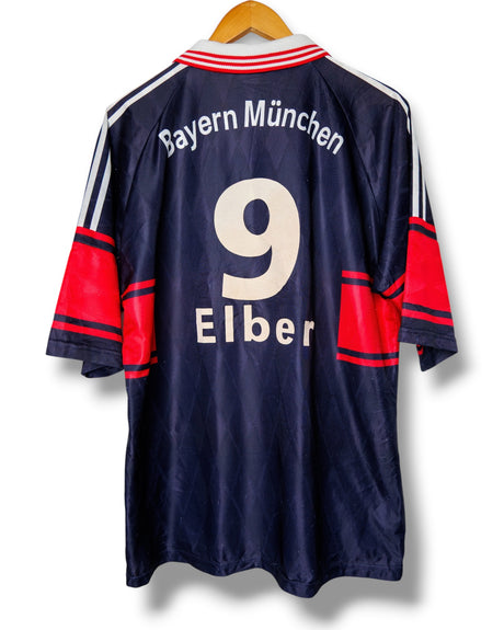 Bayern Munchen 1997/1998 Thuis Shirt Elber #9 (L)