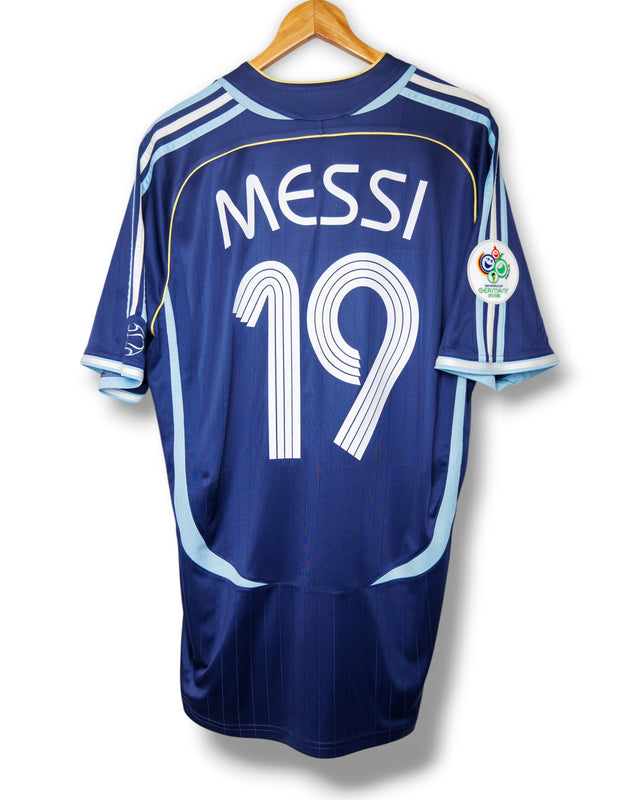 Argentinie 2006 Uit Shirt Messi #19 (XL)