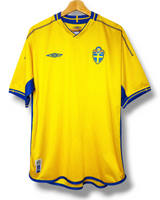 Zweden 2004 Thuis Shirt (L)
