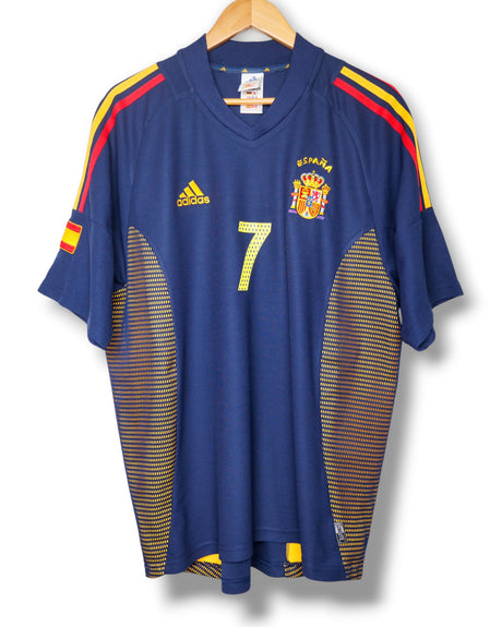 Spain 2002 Away Shirt Raul #7 (L)