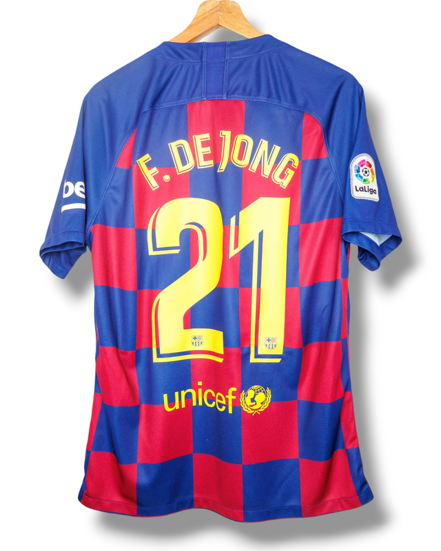 Barcelona 2019/2020 Thuis Shirt De Jong #21 (L)