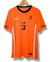 Niederlande 2010 Heimtrikot Van Bronckhorst #5 (M)