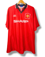 Manchester United 1994 Thuis Shirt Beckham #24 (XL)