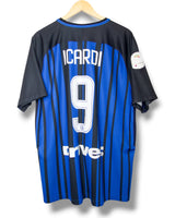Inter Milan 2017/2018 Home Shirt Icardi #9 (XL)