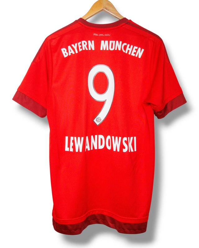 Bayern Munchen 2015/2016 Thuis Shirt Lewandowksi #9 (L)