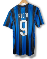 Inter Milan 2010/2011 Thuis Shirt Eto'o #9 (M)