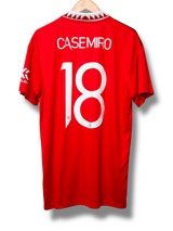 Manchester United 2022/2023 Home Shirt Casemiro #18 (L)