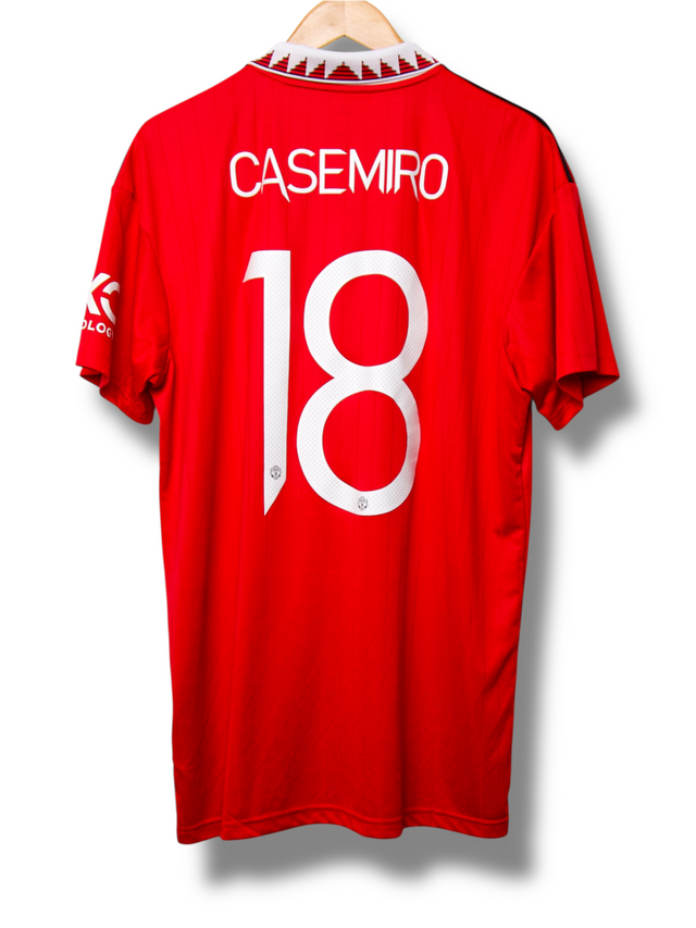 Manchester United 2022/2023 Home Shirt Casemiro #18 (L)