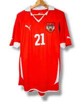 Oostenrijk 2010 Thuis Shirt Janko #21 (M)