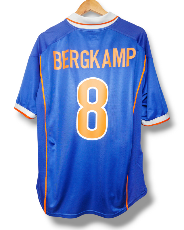 Nederland 1998 Thuis Shirt Bergkamp #8 (L)