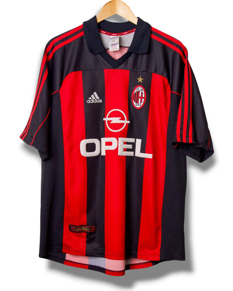 AC Milan 2000/2001 Thuis Shirt Maldini #3 (XL)