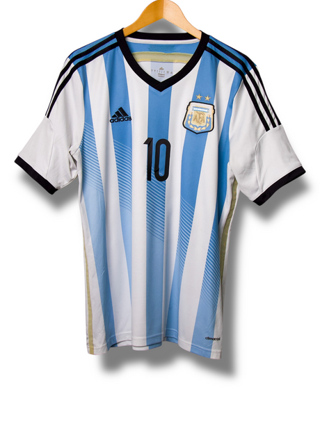 Argentinien 2014 Heimtrikot Messi #10 (L)