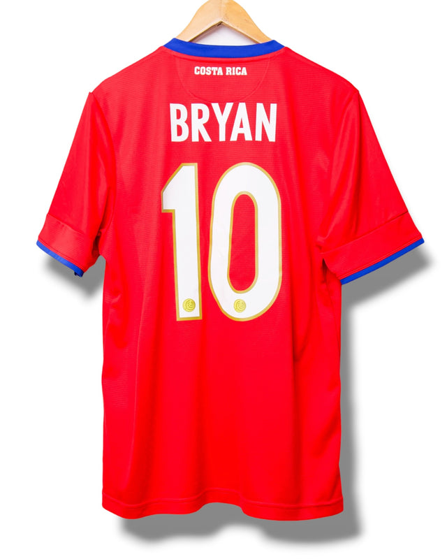 Costa Rica 2016 Home Shirt Bryan #10 (L)