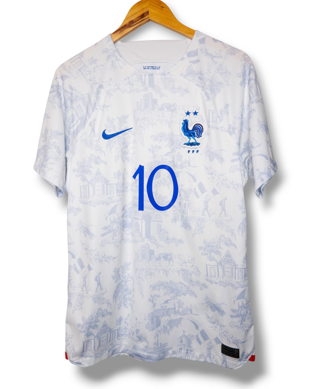 Frankrijk 2022 Uit Shirt Mbappe #10 (M)