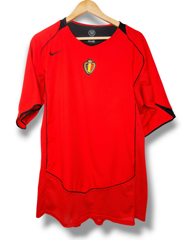 Belgie 2004 Thuis Shirt (XL)
