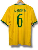 Brasilien 2014 Heimtrikot Marcelo #6 (XL)