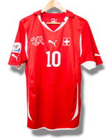 Switzerland 2010 Home Shirt Nkufo #10 (M)