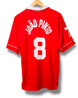 Benfica 1996/1997 Thuis Shirt Joao Pinto #8 (L)