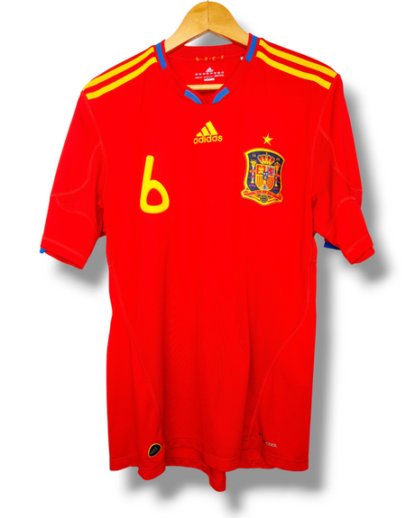 Spanje 2010 Thuis Shirt Iniesta #6 (L)