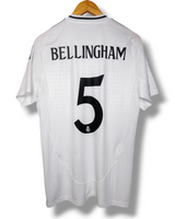 Real Madrid 2024/2025 Thuis Shirt Bellingham #5 (M)