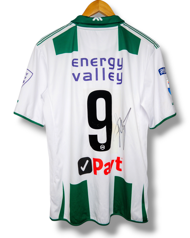 FC Groningen 2014/2015 Thuis Shirt Hoesen #9 (M)