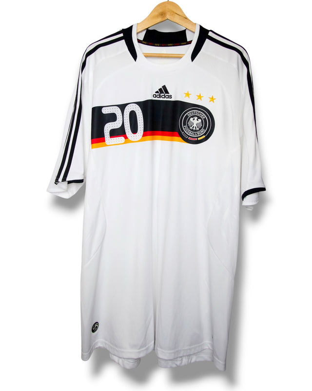 Duitsland 2008 Thuis Shirt Podolski #20 (XXL)