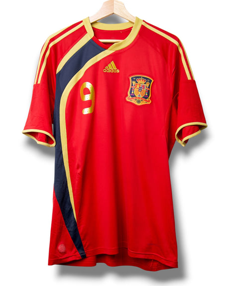 Spanien 2009 Heimtrikot Torres #9 (M)