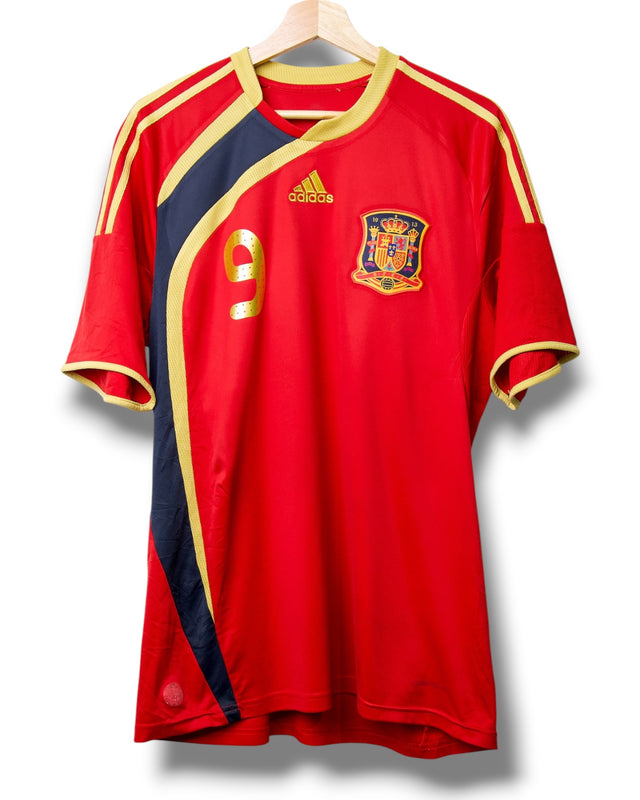 Spanje 2009 Thuis Shirt Torres #9 (M)