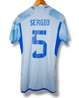 Spanje 2022 Uit Shirt Sergio #5 (M)