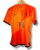 Nederland 2012 Thuis Shirt Van Wolfswinkel #19 (M)