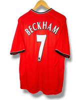 Manchester United 2000/2001 Home Shirt Beckham #7 (XL)