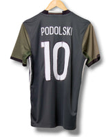 Germany 2016 Away Shirt Podolski #10 (M)