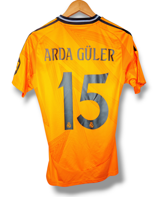 Real Madrid 2024/2025 Uit Shirt Arda Guler #15 (S)