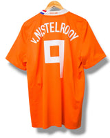 Netherlands 2008 Home Shirt Van Nistelrooy #9 (L)