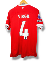 Liverpool 2023/2024 Thuis Shirt Virgil #4 (M)