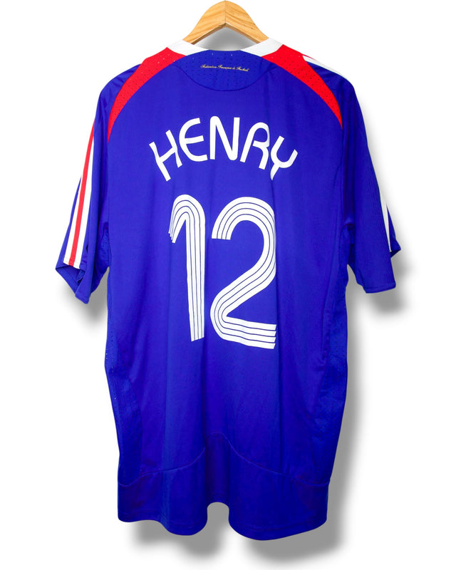 France 2008 Home Shirt Henry #12 (XL)