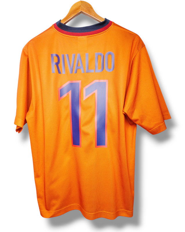 Barcelona 1998/1999 Auswärtstrikot Rivaldo #11 (M)