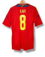 Spanje 2012 Thuis Shirt Xavi #8 (M)