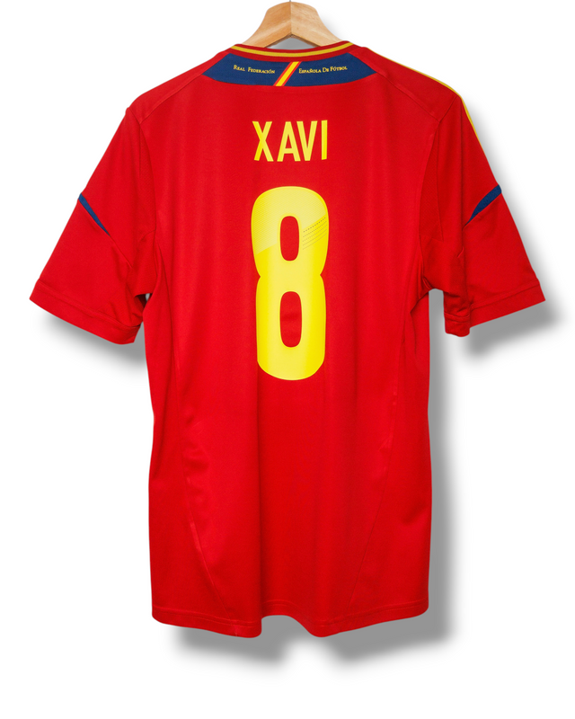Spanje 2012 Thuis Shirt Xavi #8 (M)