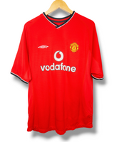 Manchester United 2000/2001 Home Shirt Beckham #7 (XL)